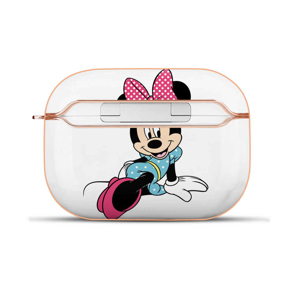 （画像用） ミッキーマウス Mickey Mouse 【AirPods Pro用】ハードシェル保護ケース｜耐衝撃・防指紋・カラビナ付き商品仕様