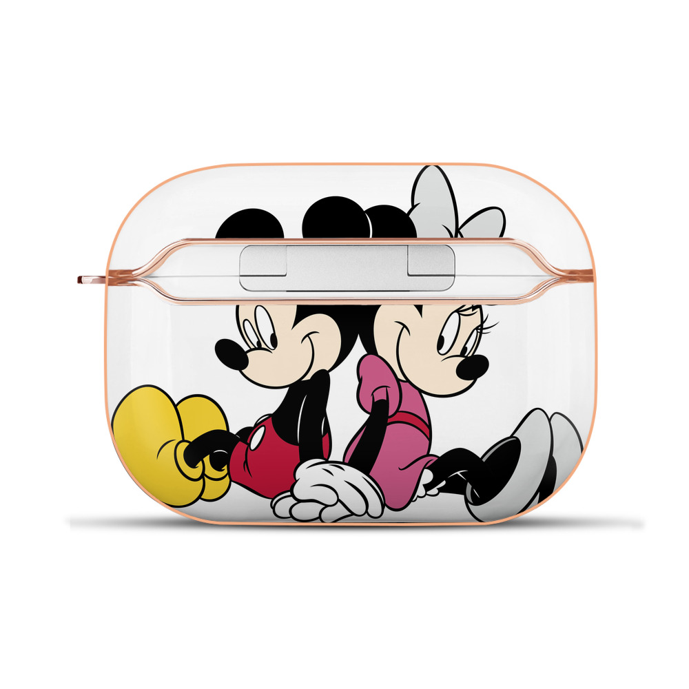 （画像用） ミッキーマウス Mickey Mouse 【AirPods Pro用】ハードシェル保護ケース｜耐衝撃・防指紋・カラビナ付き商品仕様