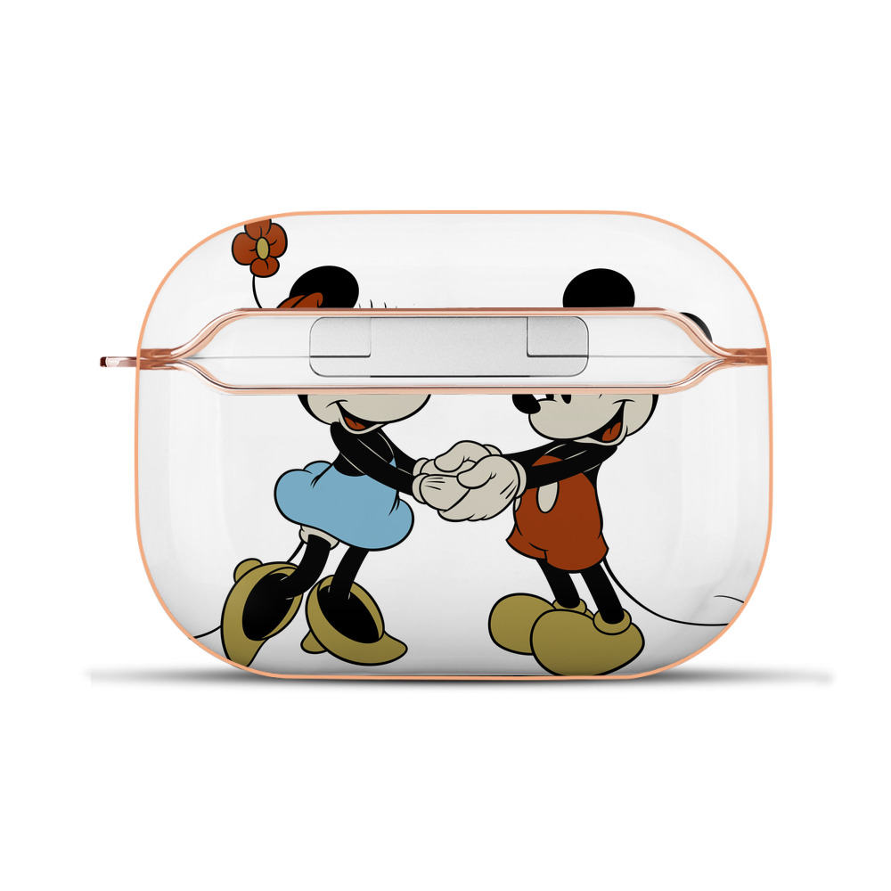 （画像用） ミッキーマウス Mickey Mouse 【AirPods Pro用】ハードシェル保護ケース｜耐衝撃・防指紋・カラビナ付き商品仕様