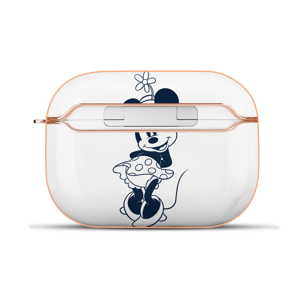 （画像用） ミッキーマウス Mickey Mouse 【AirPods Pro用】ハードシェル保護ケース｜耐衝撃・防指紋・カラビナ付き商品仕様