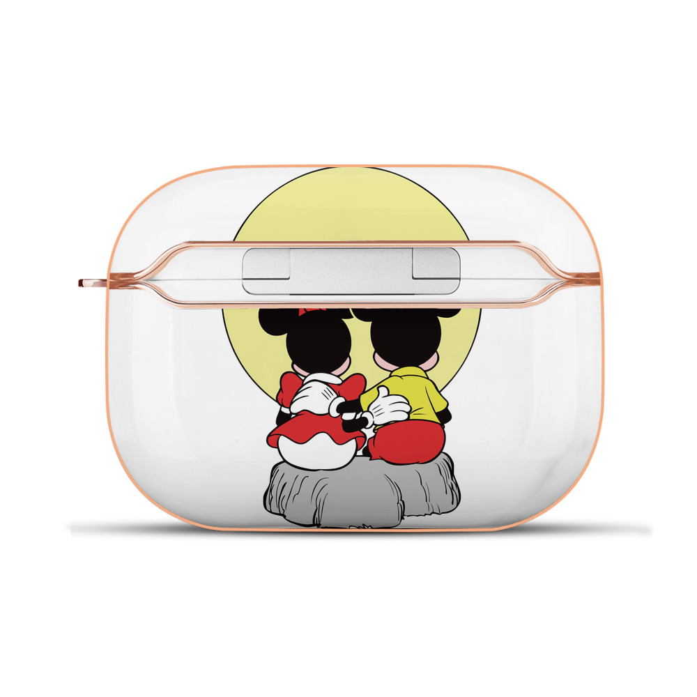 （画像用） ミッキーマウス Mickey Mouse 【AirPods Pro用】ハードシェル保護ケース｜耐衝撃・防指紋・カラビナ付き商品仕様