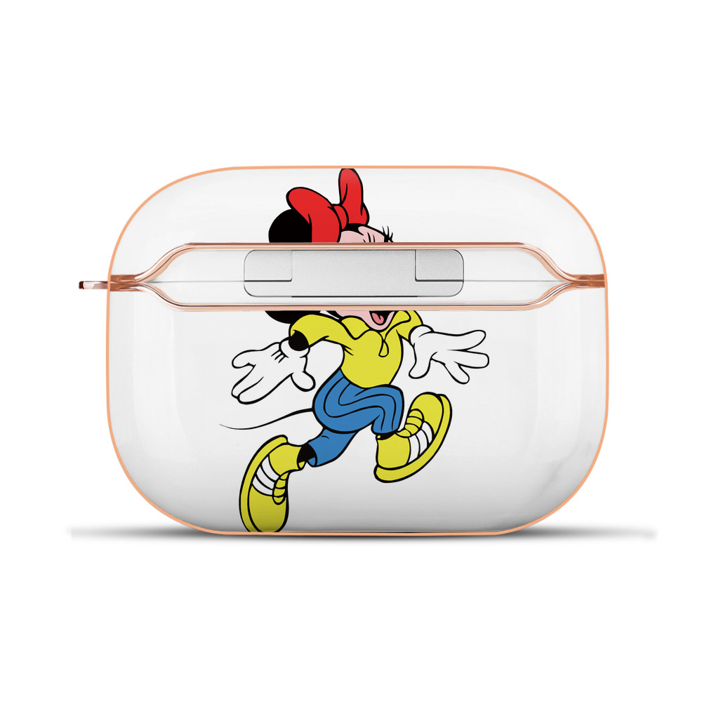 （画像用） ミッキーマウス Mickey Mouse 【AirPods Pro用】ハードシェル保護ケース｜耐衝撃・防指紋・カラビナ付き商品仕様