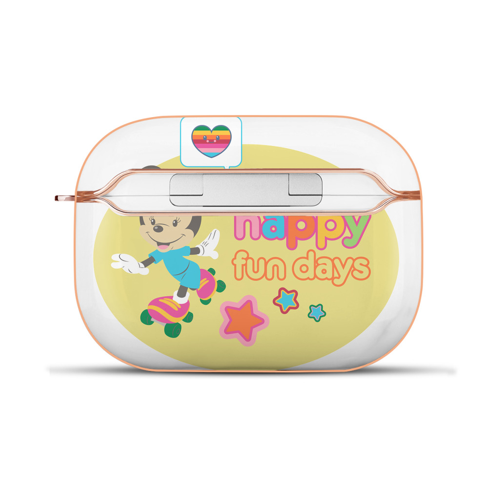 （画像用） ミッキーマウス Mickey Mouse 【AirPods Pro用】ハードシェル保護ケース｜耐衝撃・防指紋・カラビナ付き商品仕様
