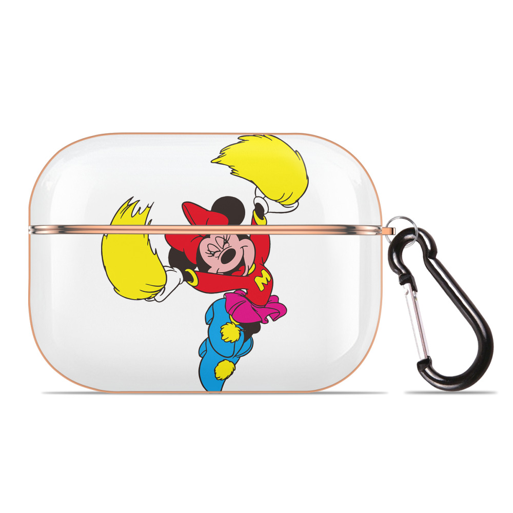 （画像用） ミッキーマウス Mickey Mouse 【AirPods Pro用】ハードシェル保護ケース｜耐衝撃・防指紋・カラビナ付き商品仕様