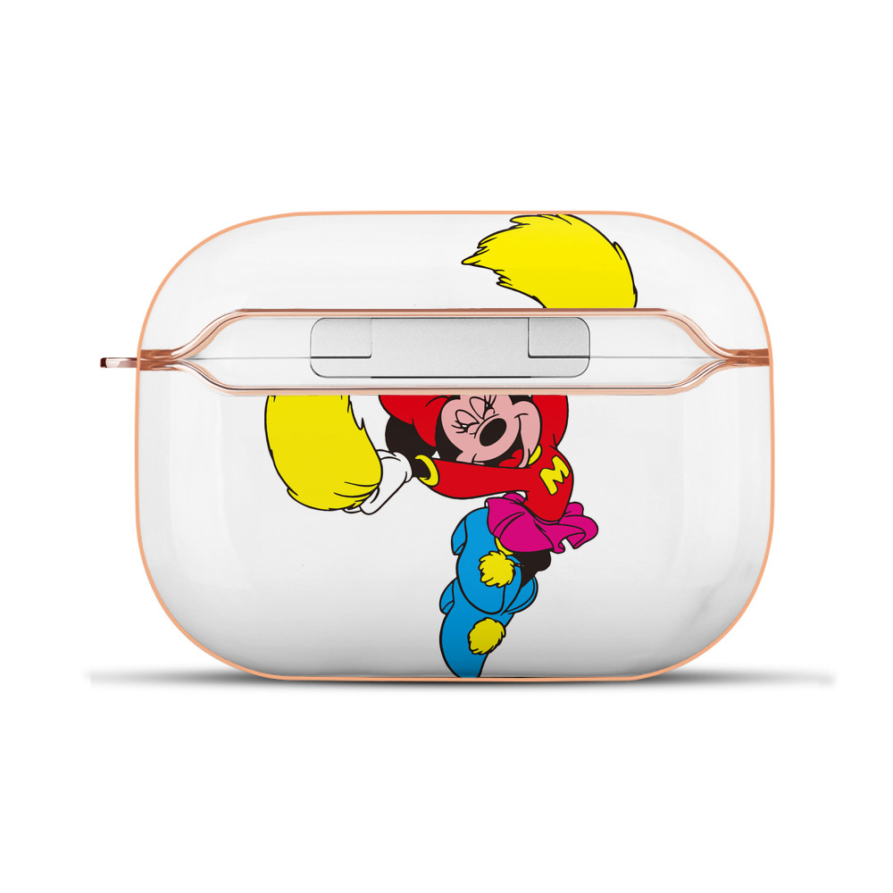 （画像用） ミッキーマウス Mickey Mouse 【AirPods Pro用】ハードシェル保護ケース｜耐衝撃・防指紋・カラビナ付き商品仕様