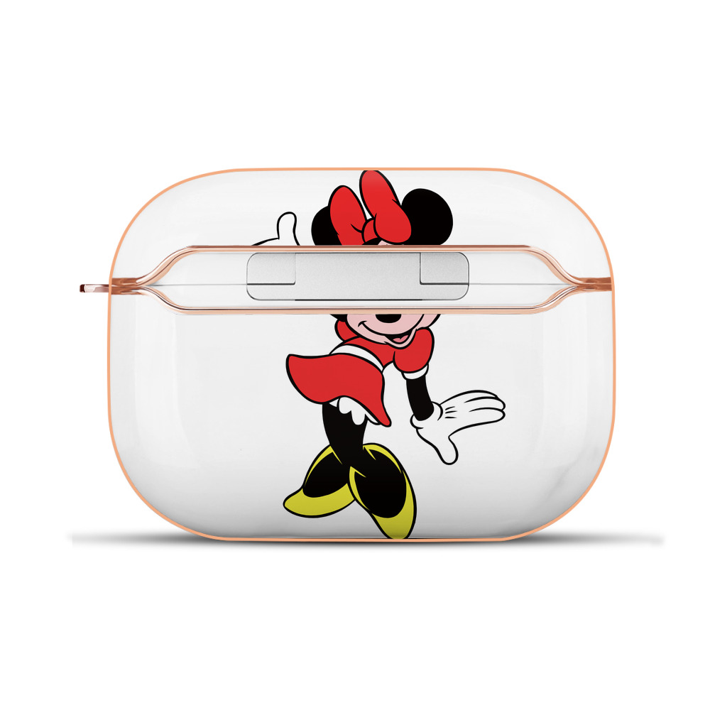 （画像用） ミッキーマウス Mickey Mouse 【AirPods Pro用】ハードシェル保護ケース｜耐衝撃・防指紋・カラビナ付き商品仕様