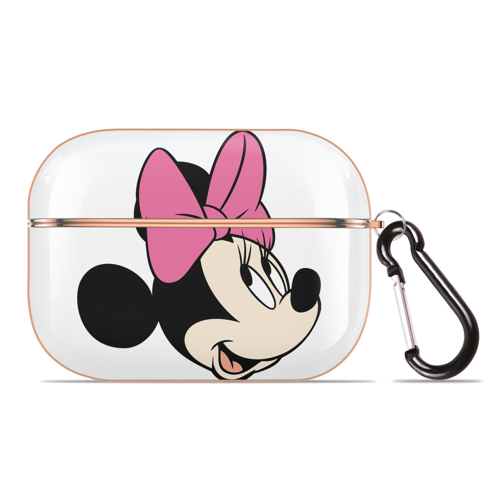 （画像用） ミッキーマウス Mickey Mouse 【AirPods Pro用】ハードシェル保護ケース｜耐衝撃・防指紋・カラビナ付き商品仕様