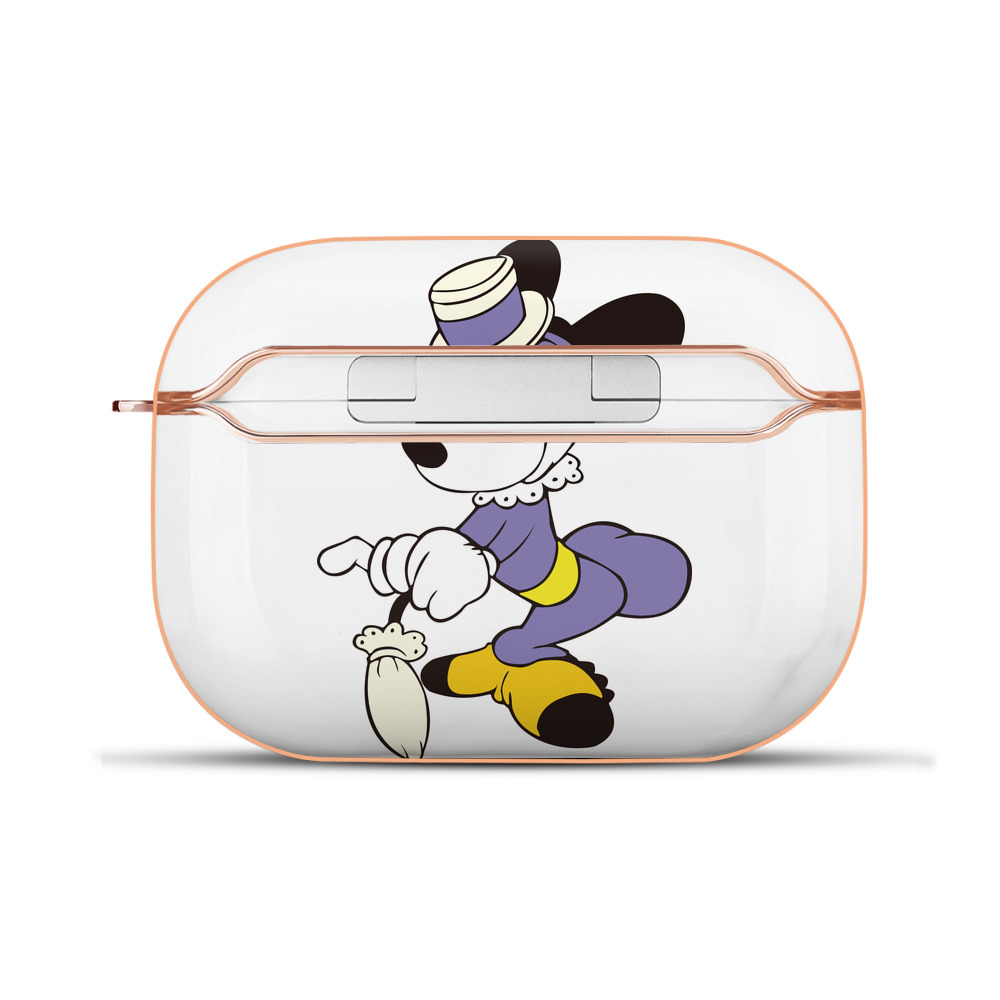 （画像用） ミッキーマウス Mickey Mouse 【AirPods Pro用】ハードシェル保護ケース｜耐衝撃・防指紋・カラビナ付き商品仕様
