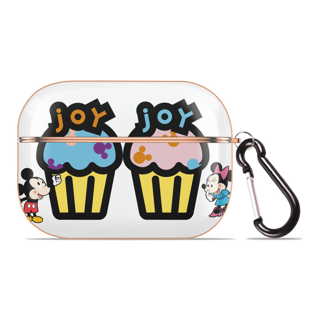 （画像用） ミッキーマウス Mickey Mouse 【AirPods Pro用】ハードシェル保護ケース｜耐衝撃・防指紋・カラビナ付き商品仕様