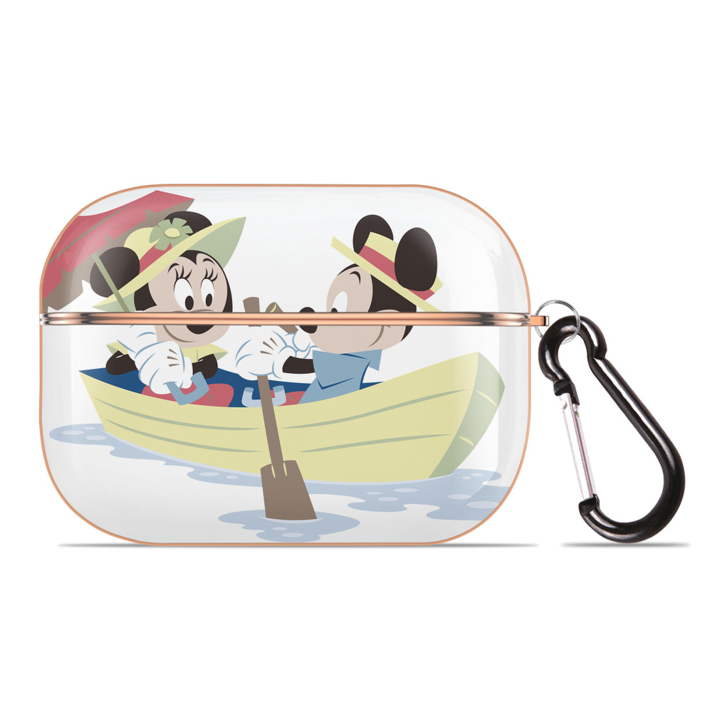 （画像用） ミッキーマウス Mickey Mouse 【AirPods Pro用】ハードシェル保護ケース｜耐衝撃・防指紋・カラビナ付き商品仕様
