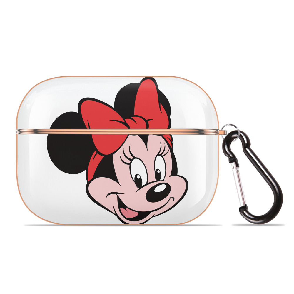 （画像用） ミッキーマウス Mickey Mouse 【AirPods Pro用】ハードシェル保護ケース｜耐衝撃・防指紋・カラビナ付き商品仕様