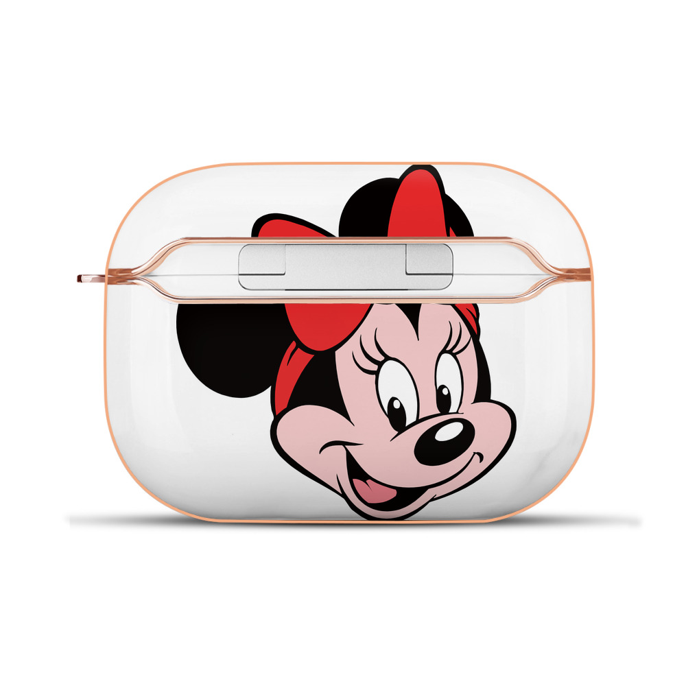 （画像用） ミッキーマウス Mickey Mouse 【AirPods Pro用】ハードシェル保護ケース｜耐衝撃・防指紋・カラビナ付き商品仕様