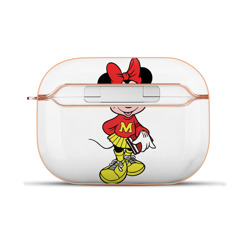 （画像用） ミッキーマウス Mickey Mouse 【AirPods Pro用】ハードシェル保護ケース｜耐衝撃・防指紋・カラビナ付き商品仕様