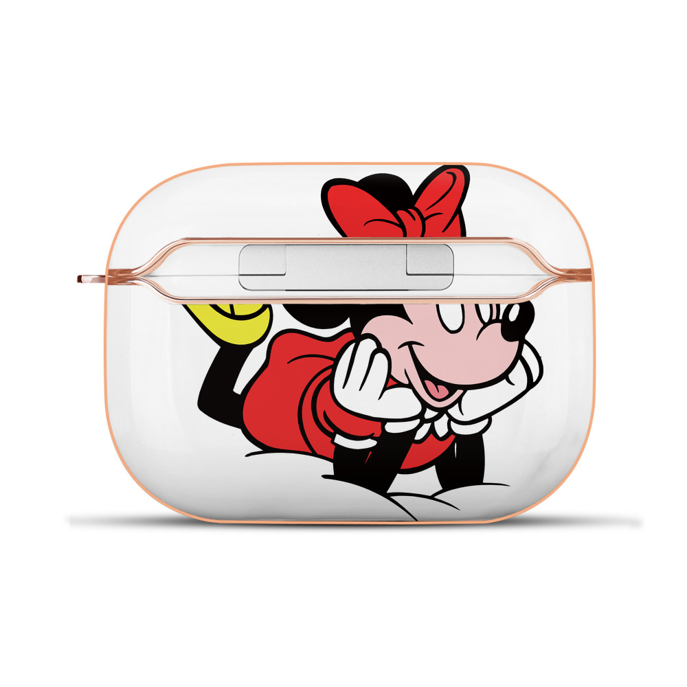 （画像用） ミッキーマウス Mickey Mouse 【AirPods Pro用】ハードシェル保護ケース｜耐衝撃・防指紋・カラビナ付き商品仕様