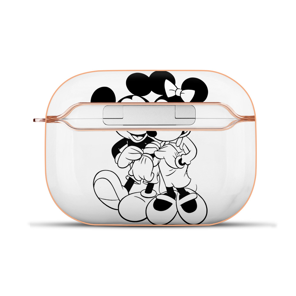 （画像用） ミッキーマウス Mickey Mouse 【AirPods Pro用】ハードシェル保護ケース｜耐衝撃・防指紋・カラビナ付き商品仕様