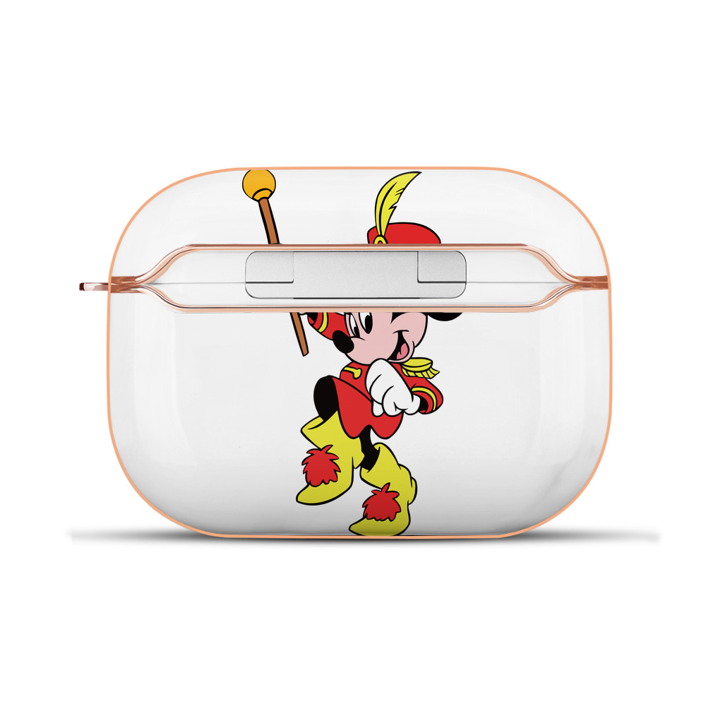 （画像用） ミッキーマウス Mickey Mouse 【AirPods Pro用】ハードシェル保護ケース｜耐衝撃・防指紋・カラビナ付き商品仕様
