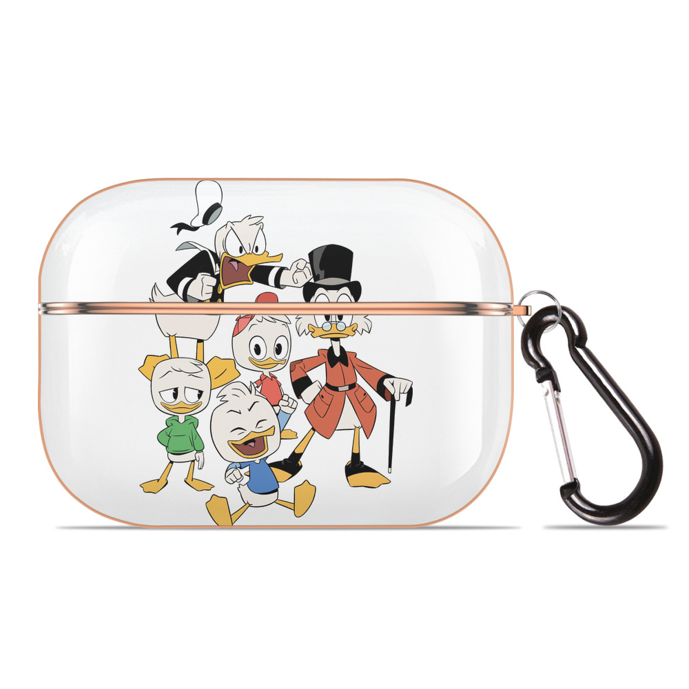 （画像用） ミッキーマウス Mickey Mouse 【AirPods Pro用】ハードシェル保護ケース｜耐衝撃・防指紋・カラビナ付き商品仕様