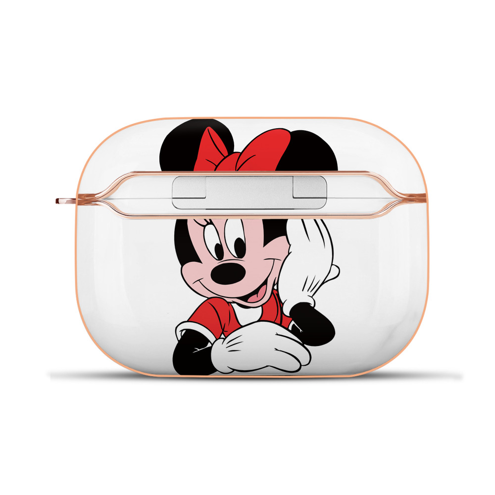 （画像用） ミッキーマウス Mickey Mouse 【AirPods Pro用】ハードシェル保護ケース｜耐衝撃・防指紋・カラビナ付き商品仕様
