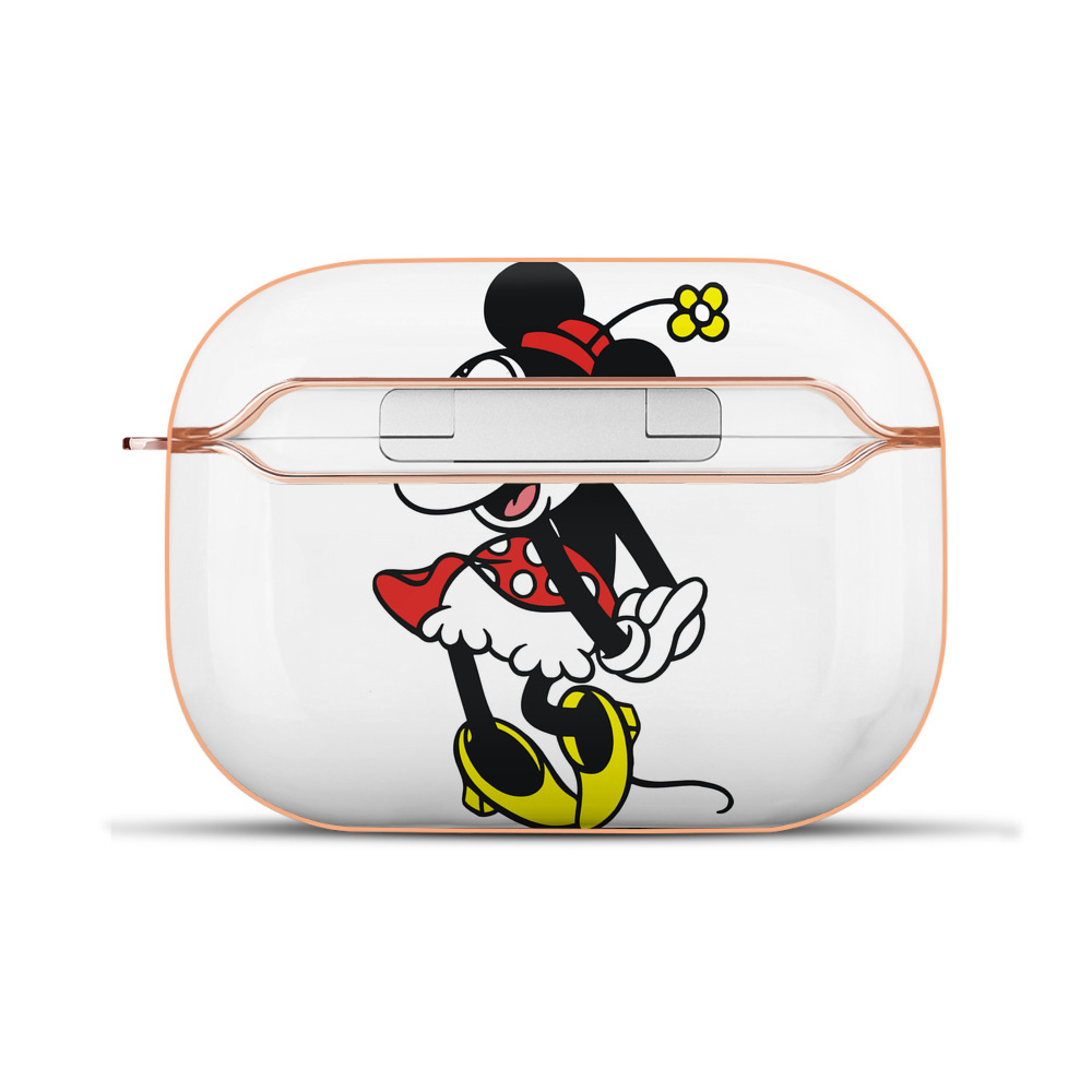 （画像用） ミッキーマウス Mickey Mouse 【AirPods Pro用】ハードシェル保護ケース｜耐衝撃・防指紋・カラビナ付き商品仕様