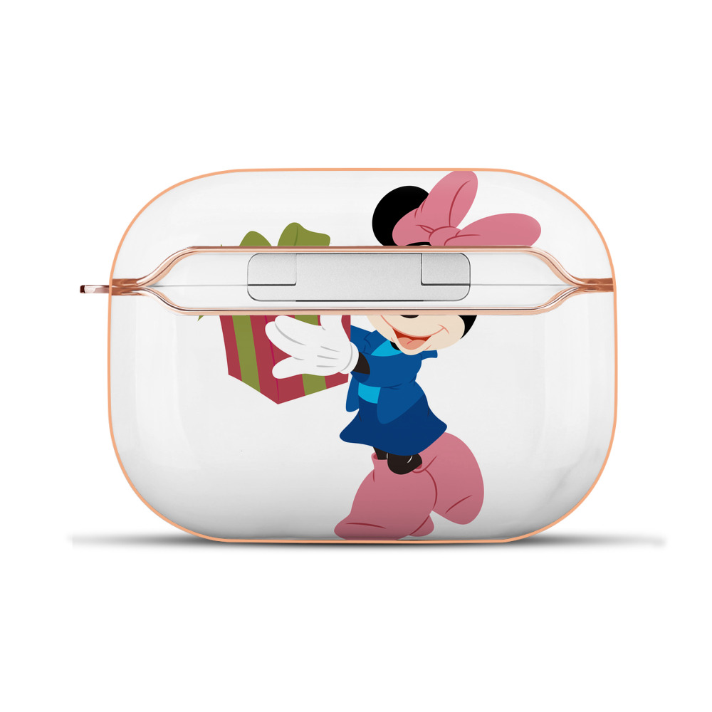 （画像用） ミッキーマウス Mickey Mouse 【AirPods Pro用】ハードシェル保護ケース｜耐衝撃・防指紋・カラビナ付き商品仕様