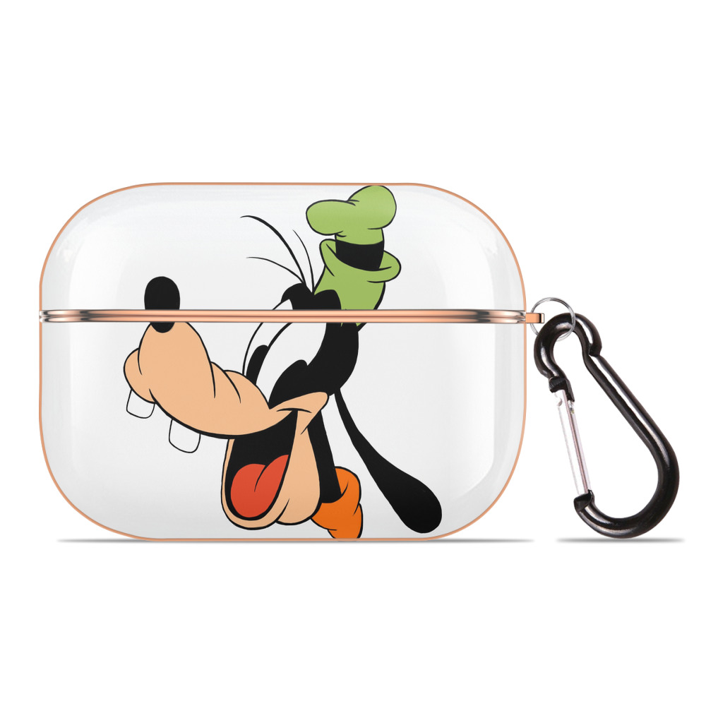 （画像用） ミッキーマウス Mickey Mouse 【AirPods Pro用】ハードシェル保護ケース｜耐衝撃・防指紋・カラビナ付き商品仕様