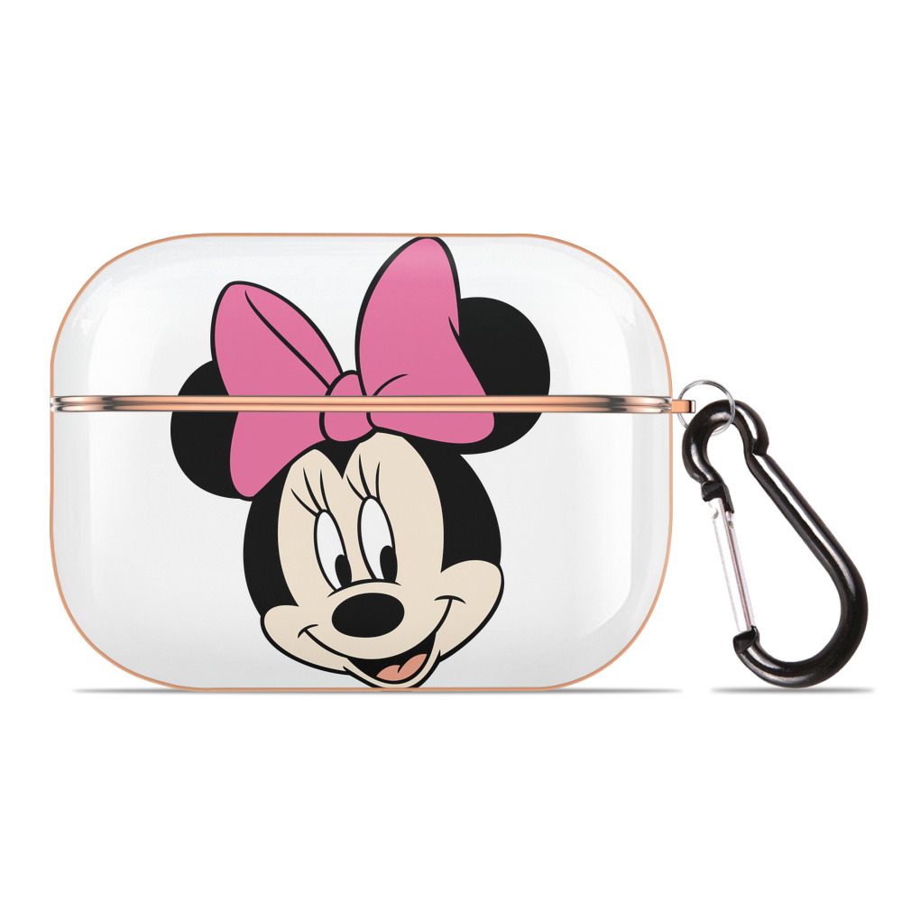 （画像用） ミッキーマウス Mickey Mouse 【AirPods Pro用】ハードシェル保護ケース｜耐衝撃・防指紋・カラビナ付き商品仕様