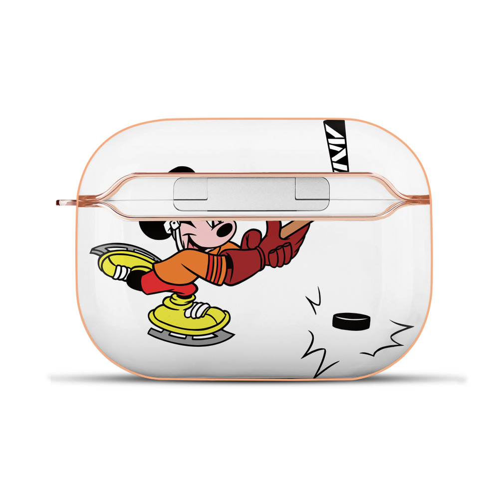 （画像用） ミッキーマウス Mickey Mouse 【AirPods Pro用】ハードシェル保護ケース｜耐衝撃・防指紋・カラビナ付き商品仕様