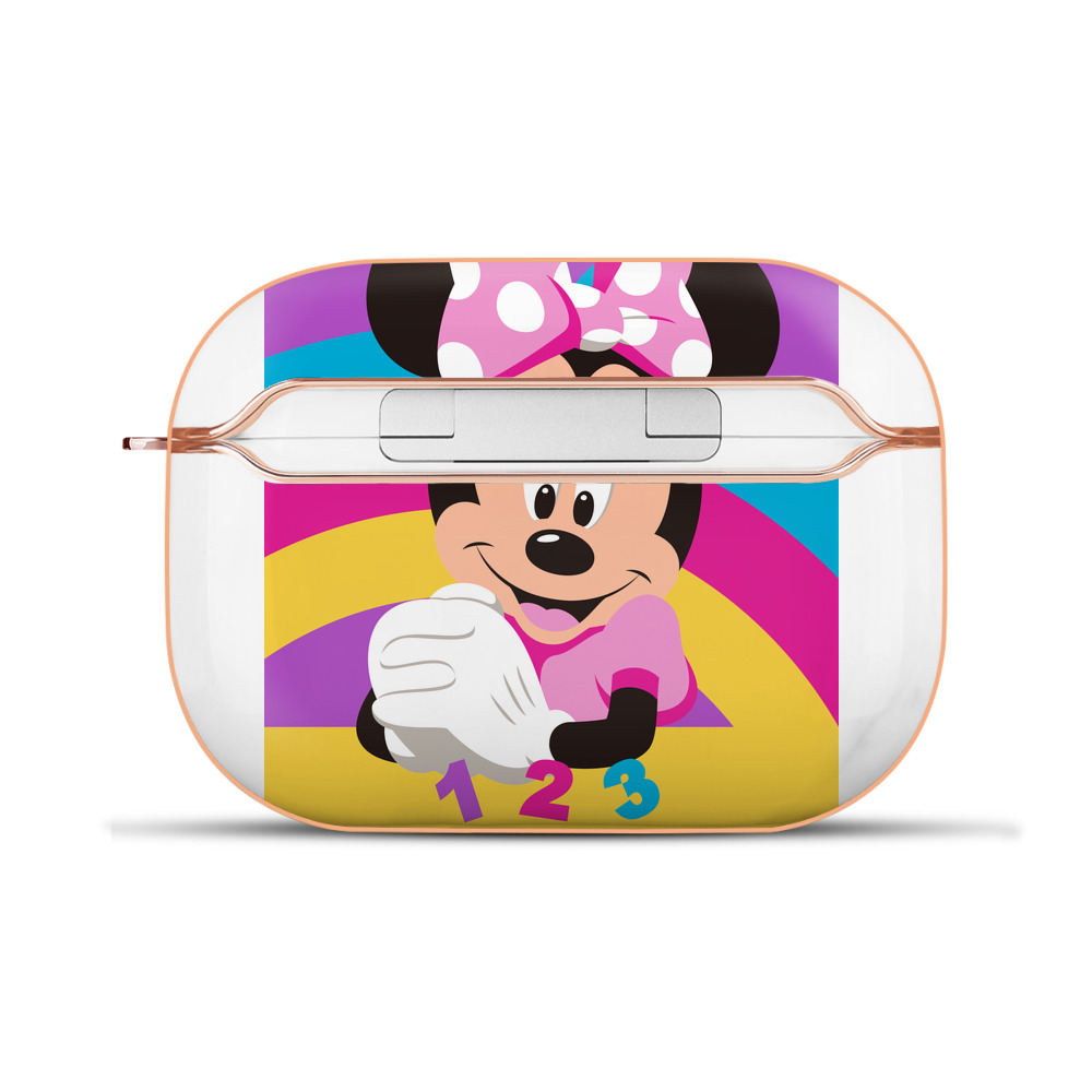 （画像用） ミッキーマウス Mickey Mouse 【AirPods Pro用】ハードシェル保護ケース｜耐衝撃・防指紋・カラビナ付き商品仕様