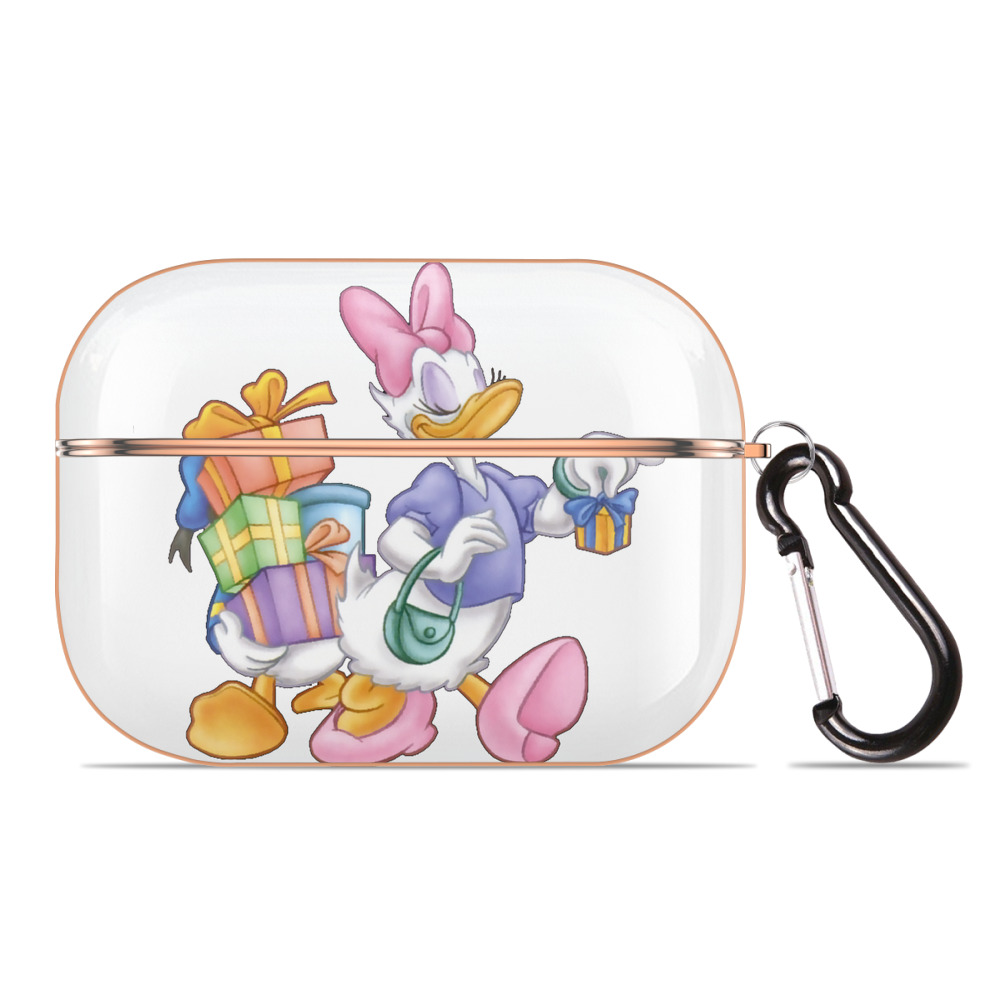 （画像用） ミッキーマウス Mickey Mouse 【AirPods Pro用】ハードシェル保護ケース｜耐衝撃・防指紋・カラビナ付き商品仕様