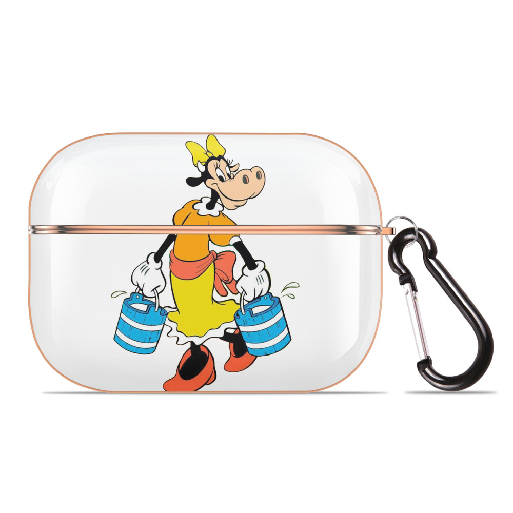 （画像用） ミッキーマウス Mickey Mouse 【AirPods Pro用】ハードシェル保護ケース｜耐衝撃・防指紋・カラビナ付き商品仕様