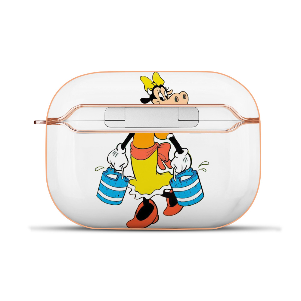 （画像用） ミッキーマウス Mickey Mouse 【AirPods Pro用】ハードシェル保護ケース｜耐衝撃・防指紋・カラビナ付き商品仕様