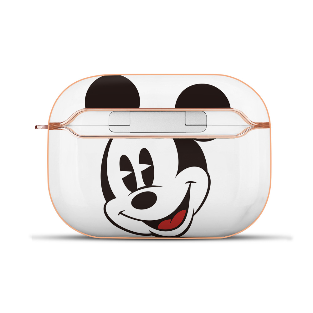 （画像用） ミッキーマウス Mickey Mouse 【AirPods Pro用】ハードシェル保護ケース｜耐衝撃・防指紋・カラビナ付き商品仕様