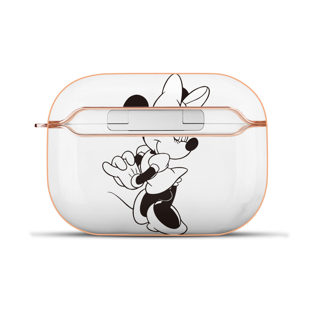 （画像用） ミッキーマウス Mickey Mouse 【AirPods Pro用】ハードシェル保護ケース｜耐衝撃・防指紋・カラビナ付き商品仕様