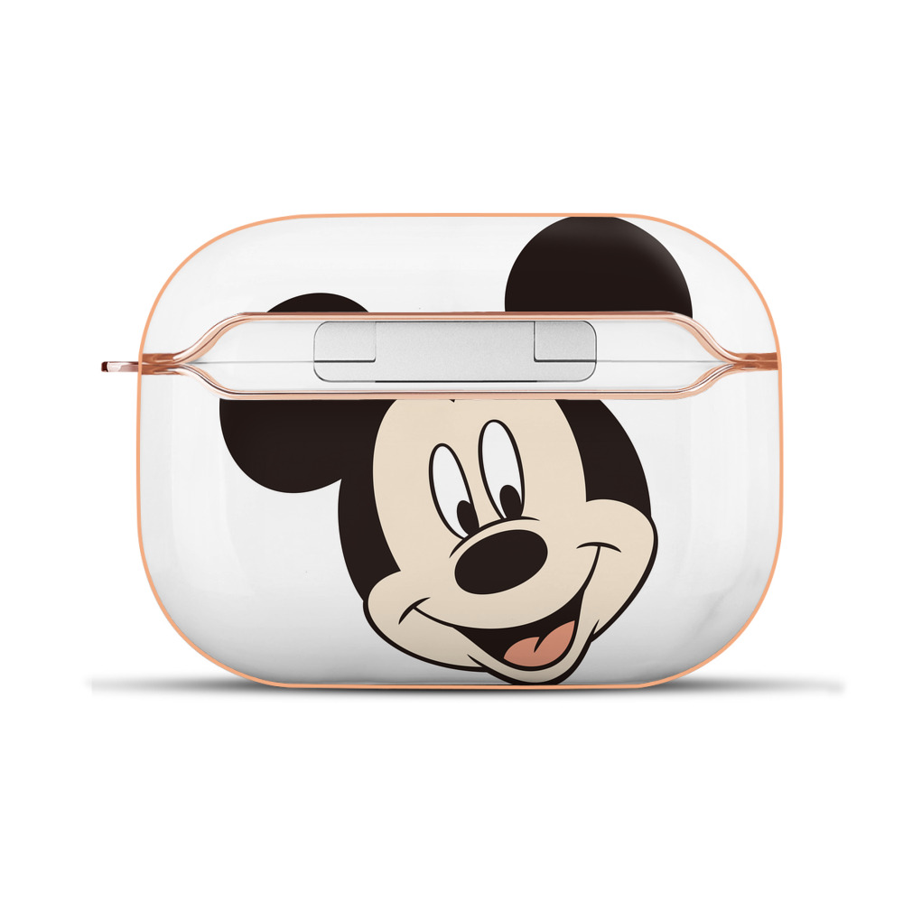 （画像用） ミッキーマウス Mickey Mouse 【AirPods Pro用】ハードシェル保護ケース｜耐衝撃・防指紋・カラビナ付き商品仕様