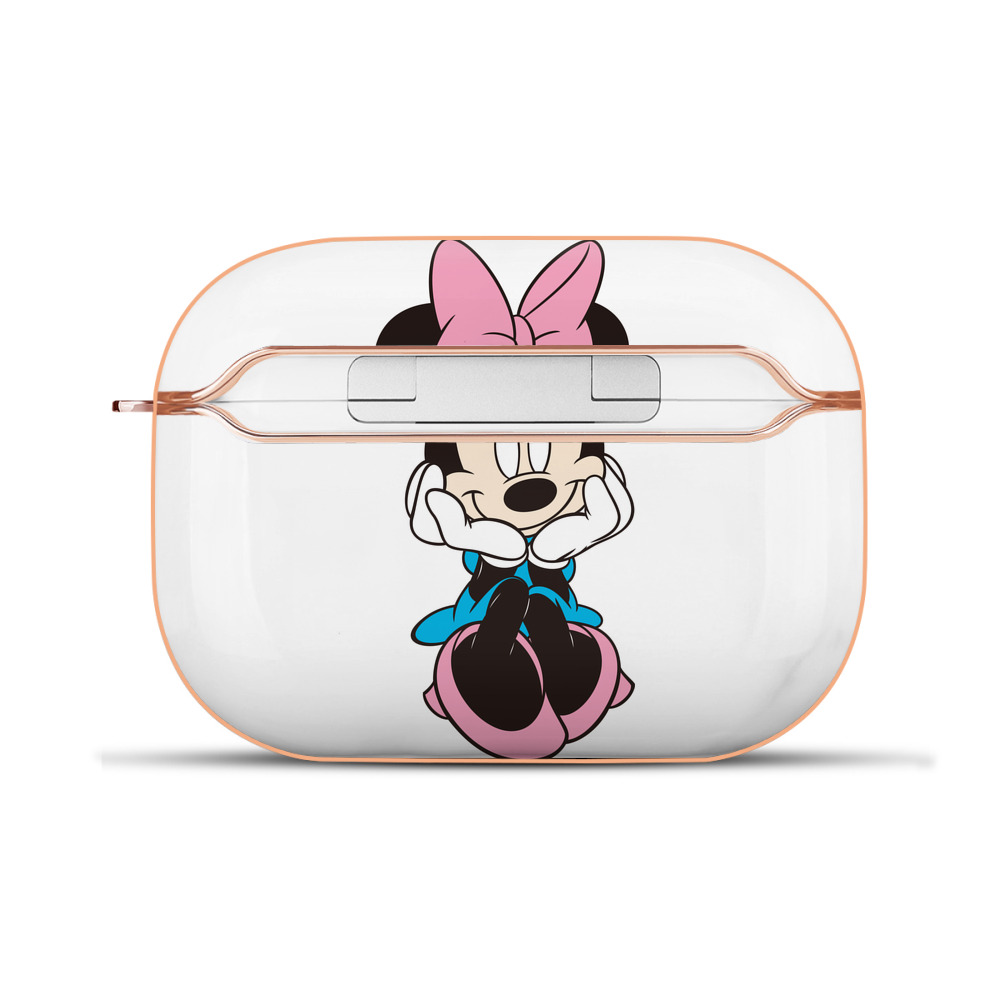 （画像用） ミッキーマウス Mickey Mouse 【AirPods Pro用】ハードシェル保護ケース｜耐衝撃・防指紋・カラビナ付き商品仕様