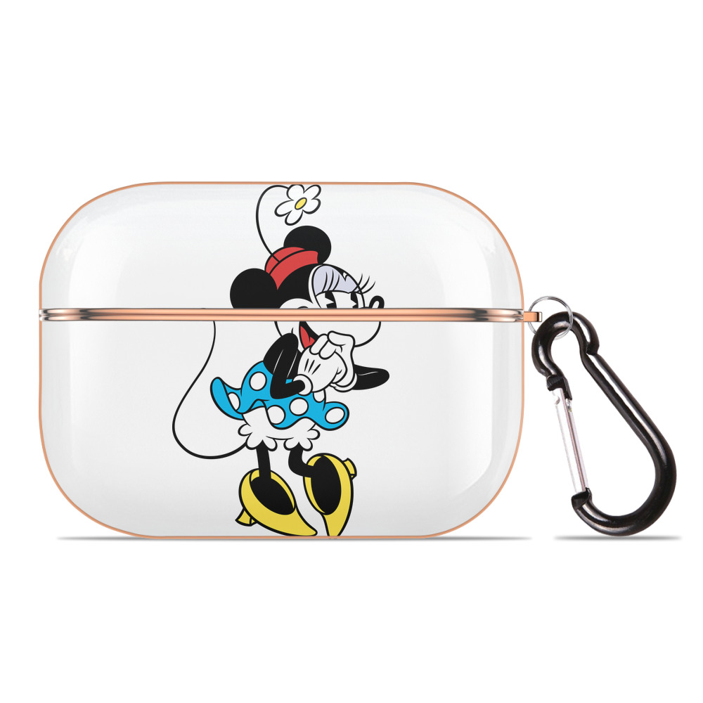 （画像用） ミッキーマウス Mickey Mouse 【AirPods Pro用】ハードシェル保護ケース｜耐衝撃・防指紋・カラビナ付き商品仕様