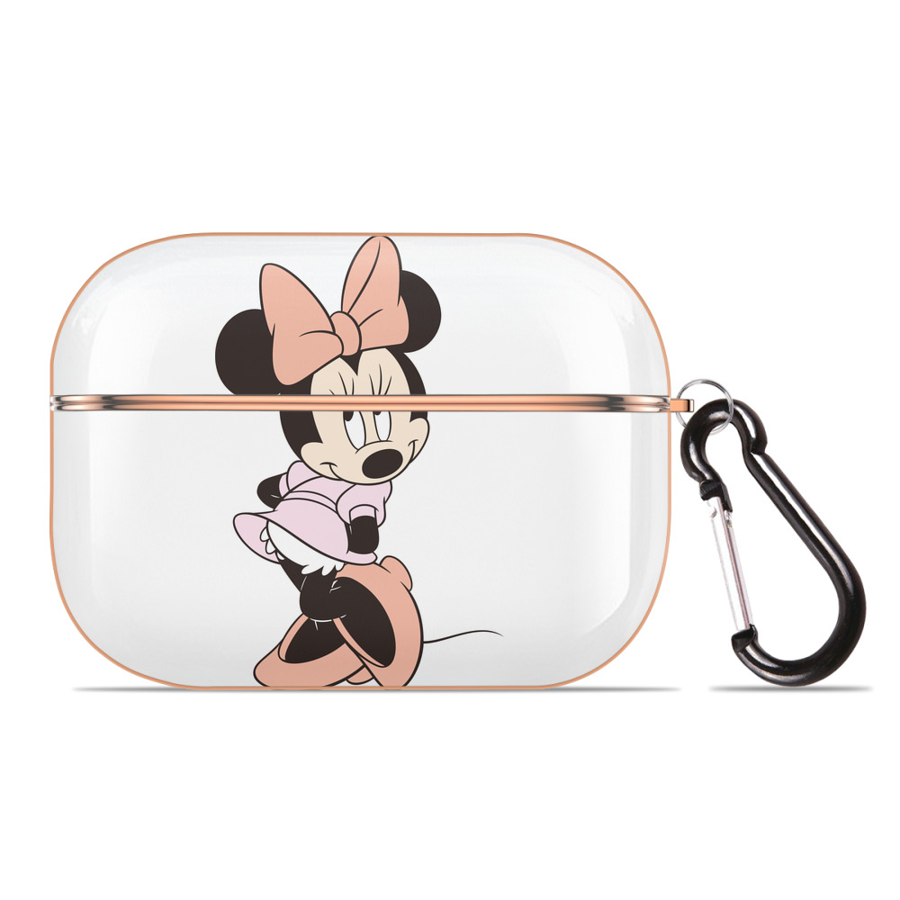 （画像用） ミッキーマウス Mickey Mouse 【AirPods Pro用】ハードシェル保護ケース｜耐衝撃・防指紋・カラビナ付き商品仕様