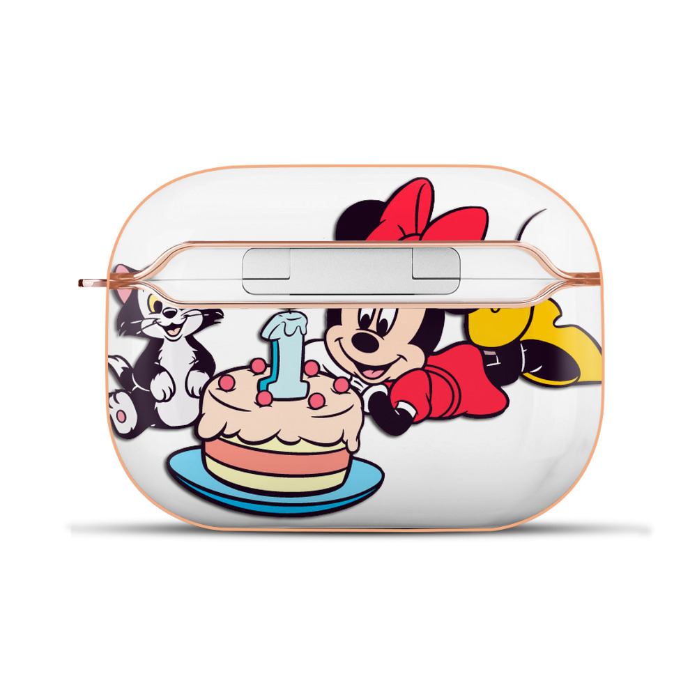 （画像用） ミッキーマウス Mickey Mouse 【AirPods Pro用】ハードシェル保護ケース｜耐衝撃・防指紋・カラビナ付き商品仕様