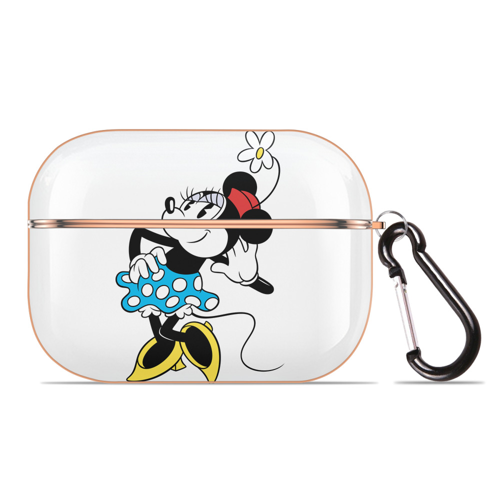 （画像用） ミッキーマウス Mickey Mouse 【AirPods Pro用】ハードシェル保護ケース｜耐衝撃・防指紋・カラビナ付き商品仕様