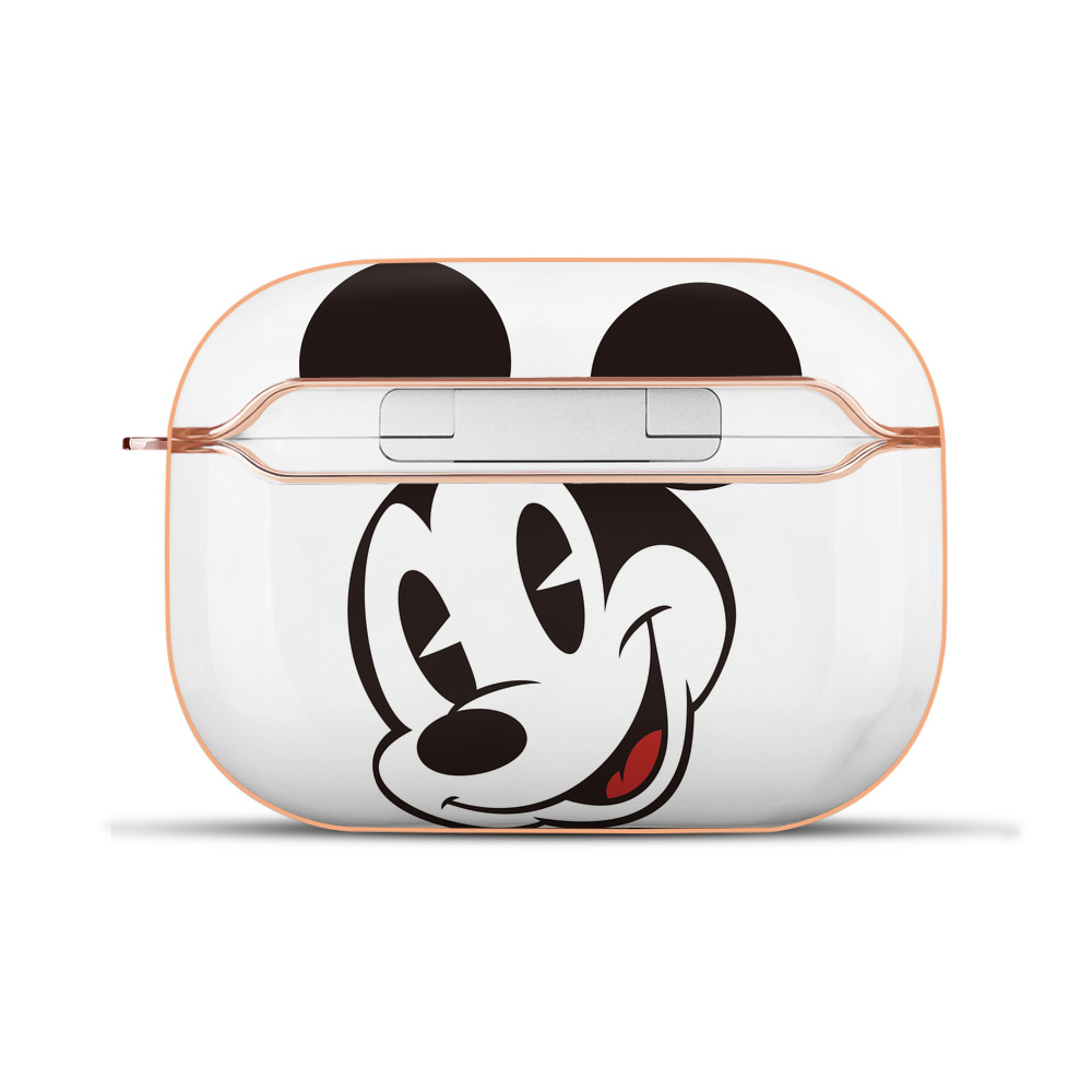 （画像用） ミッキーマウス Mickey Mouse 【AirPods Pro用】ハードシェル保護ケース｜耐衝撃・防指紋・カラビナ付き商品仕様