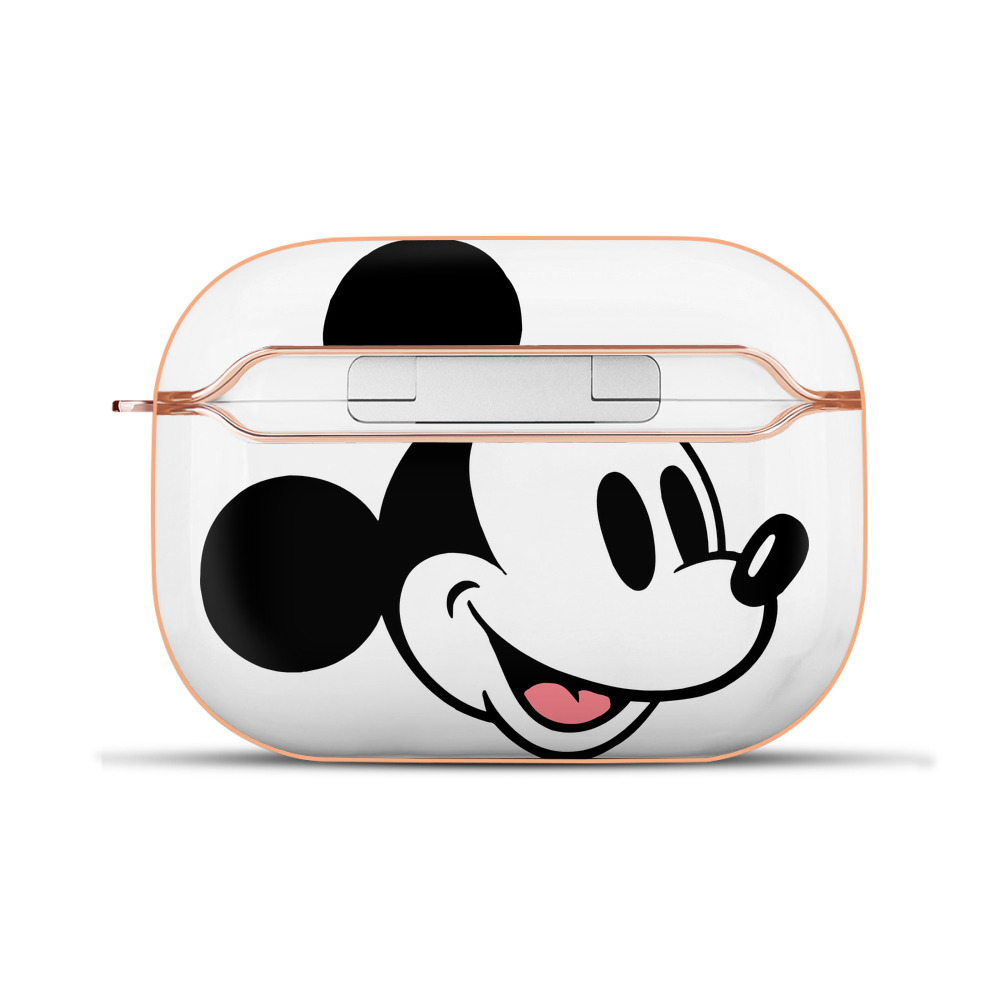 （画像用） ミッキーマウス Mickey Mouse 【AirPods Pro用】ハードシェル保護ケース｜耐衝撃・防指紋・カラビナ付き商品仕様