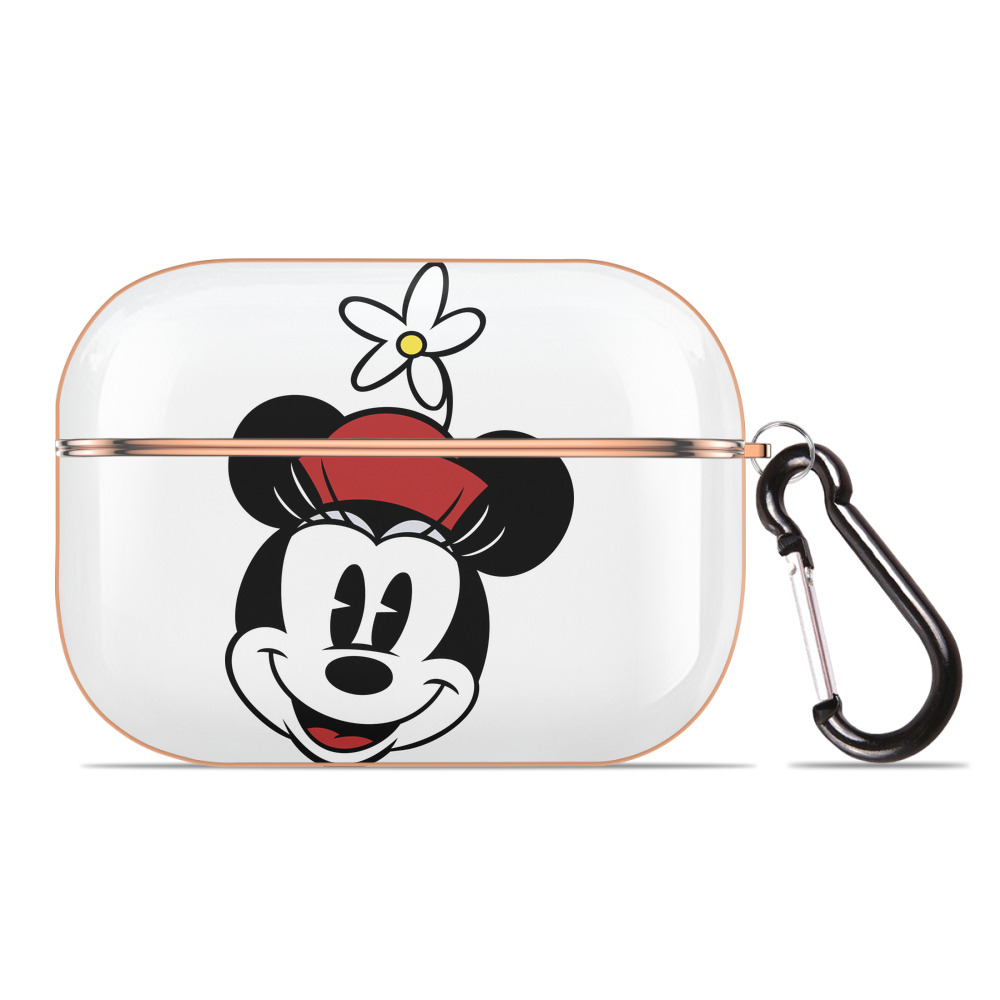 （画像用） ミッキーマウス Mickey Mouse 【AirPods Pro用】ハードシェル保護ケース｜耐衝撃・防指紋・カラビナ付き商品仕様