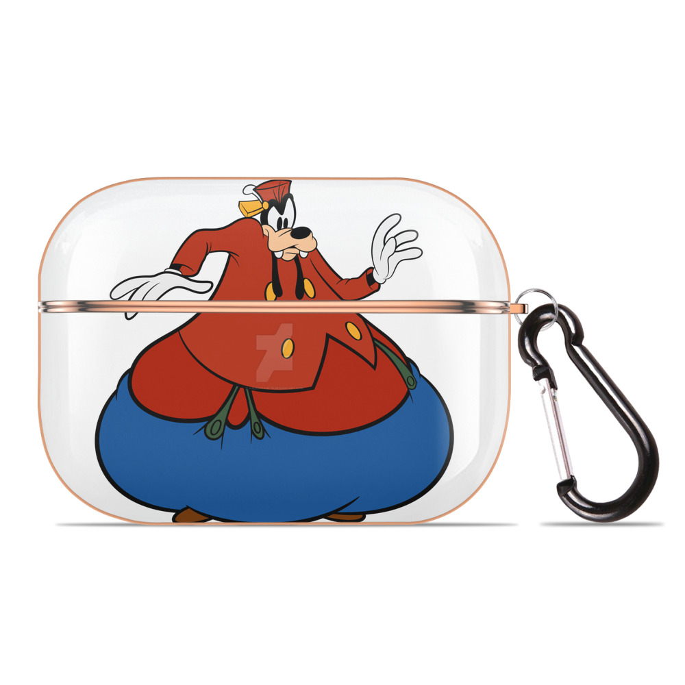 （画像用） ミッキーマウス Mickey Mouse 【AirPods Pro用】ハードシェル保護ケース｜耐衝撃・防指紋・カラビナ付き商品仕様