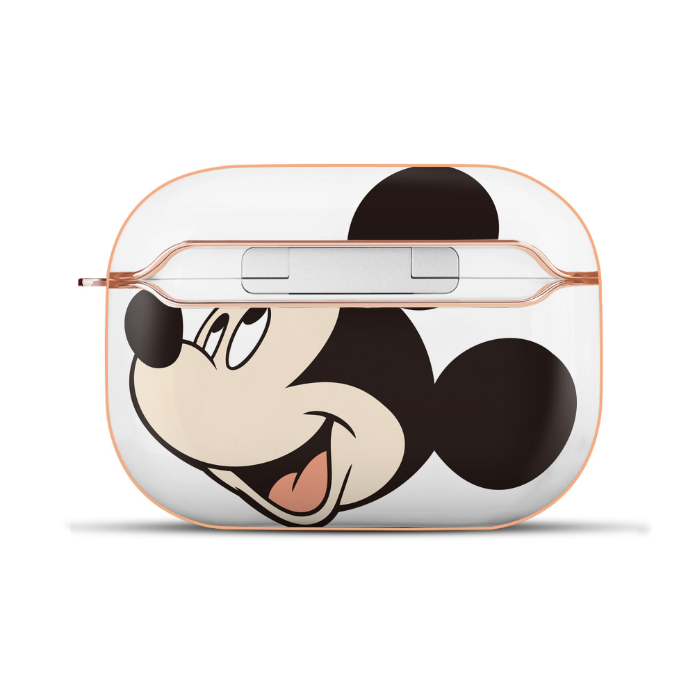 （画像用） ミッキーマウス Mickey Mouse 【AirPods Pro用】ハードシェル保護ケース｜耐衝撃・防指紋・カラビナ付き商品仕様