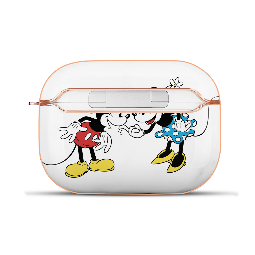 （画像用） ミッキーマウス Mickey Mouse 【AirPods Pro用】ハードシェル保護ケース｜耐衝撃・防指紋・カラビナ付き商品仕様