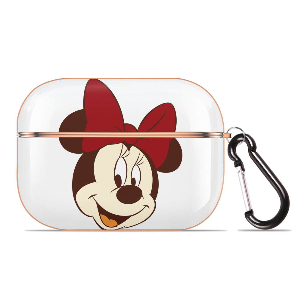 （画像用） ミッキーマウス Mickey Mouse 【AirPods Pro用】ハードシェル保護ケース｜耐衝撃・防指紋・カラビナ付き商品仕様