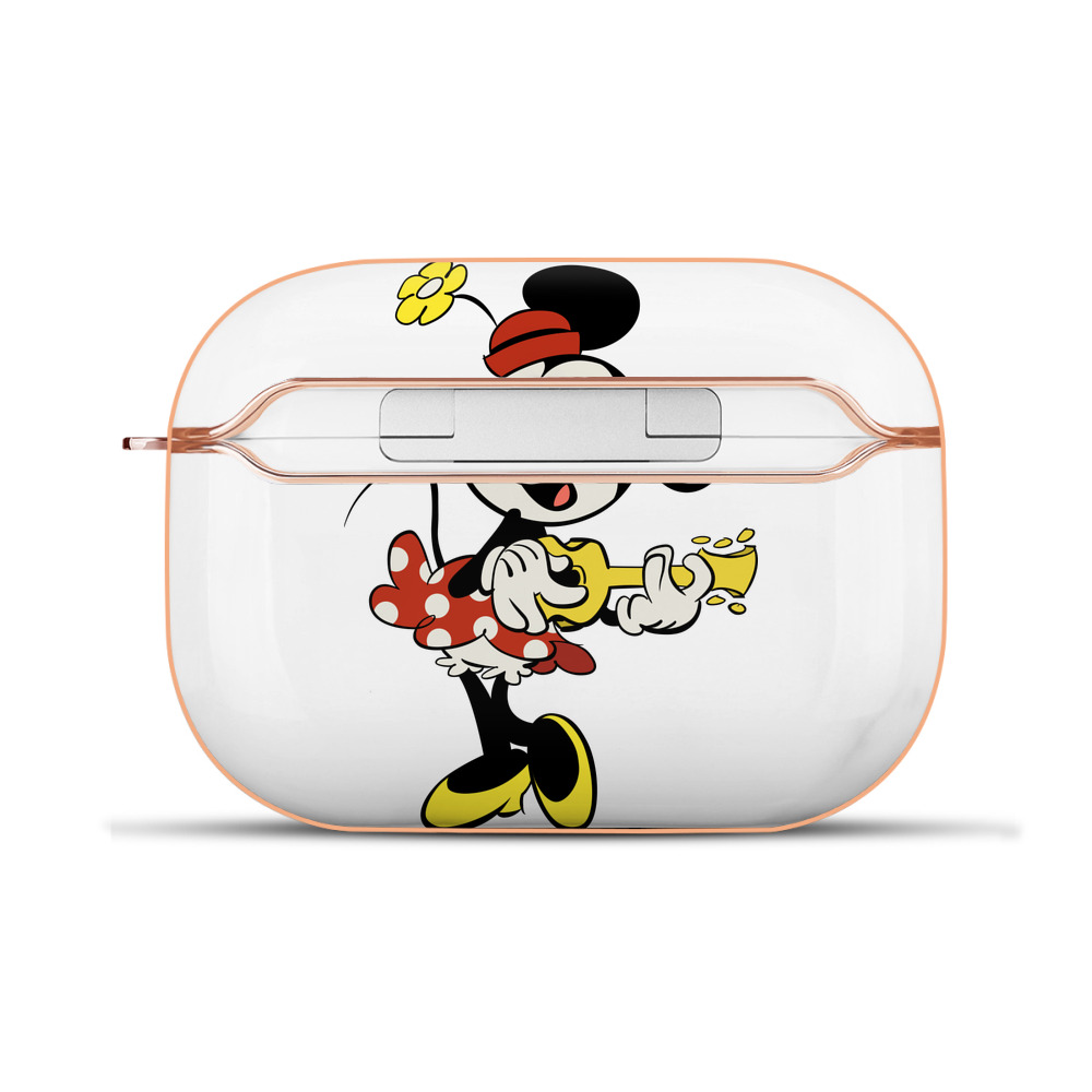 （画像用） ミッキーマウス Mickey Mouse 【AirPods Pro用】ハードシェル保護ケース｜耐衝撃・防指紋・カラビナ付き商品仕様