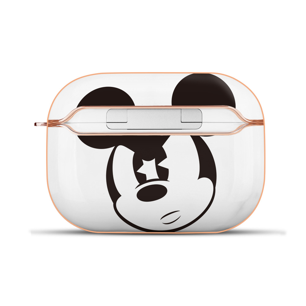 （画像用） ミッキーマウス Mickey Mouse 【AirPods Pro用】ハードシェル保護ケース｜耐衝撃・防指紋・カラビナ付き商品仕様