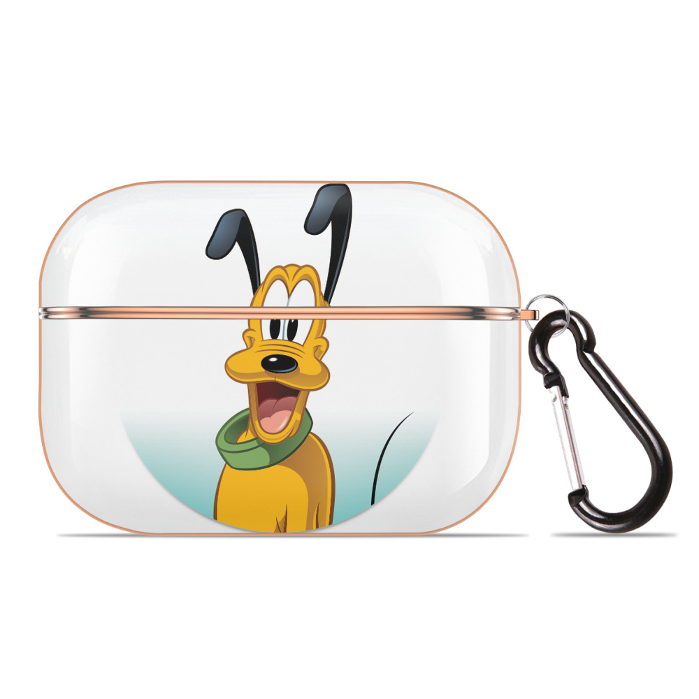 （画像用） ミッキーマウス Mickey Mouse 【AirPods Pro用】ハードシェル保護ケース｜耐衝撃・防指紋・カラビナ付き商品仕様