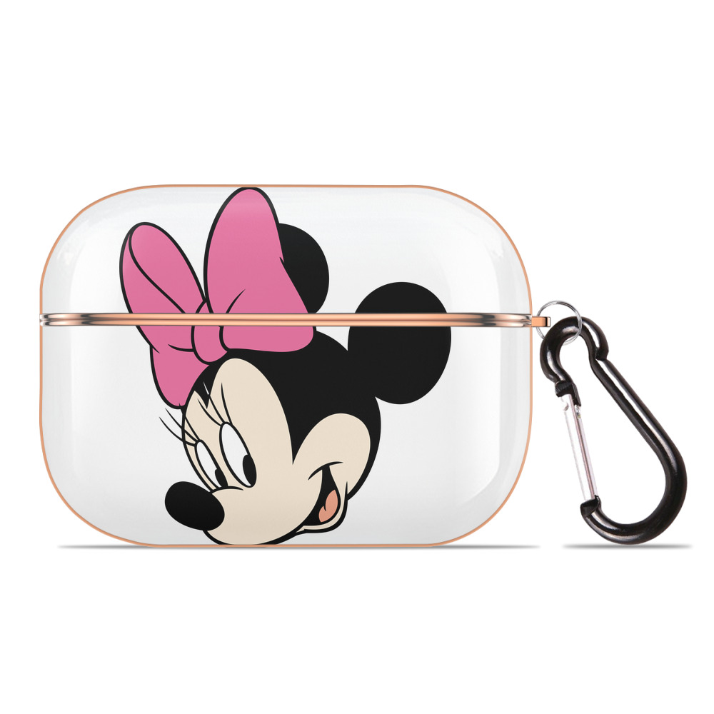 （画像用） ミッキーマウス Mickey Mouse 【AirPods Pro用】ハードシェル保護ケース｜耐衝撃・防指紋・カラビナ付き商品仕様